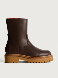 BOTA PIEL OFFICE MARRÓN