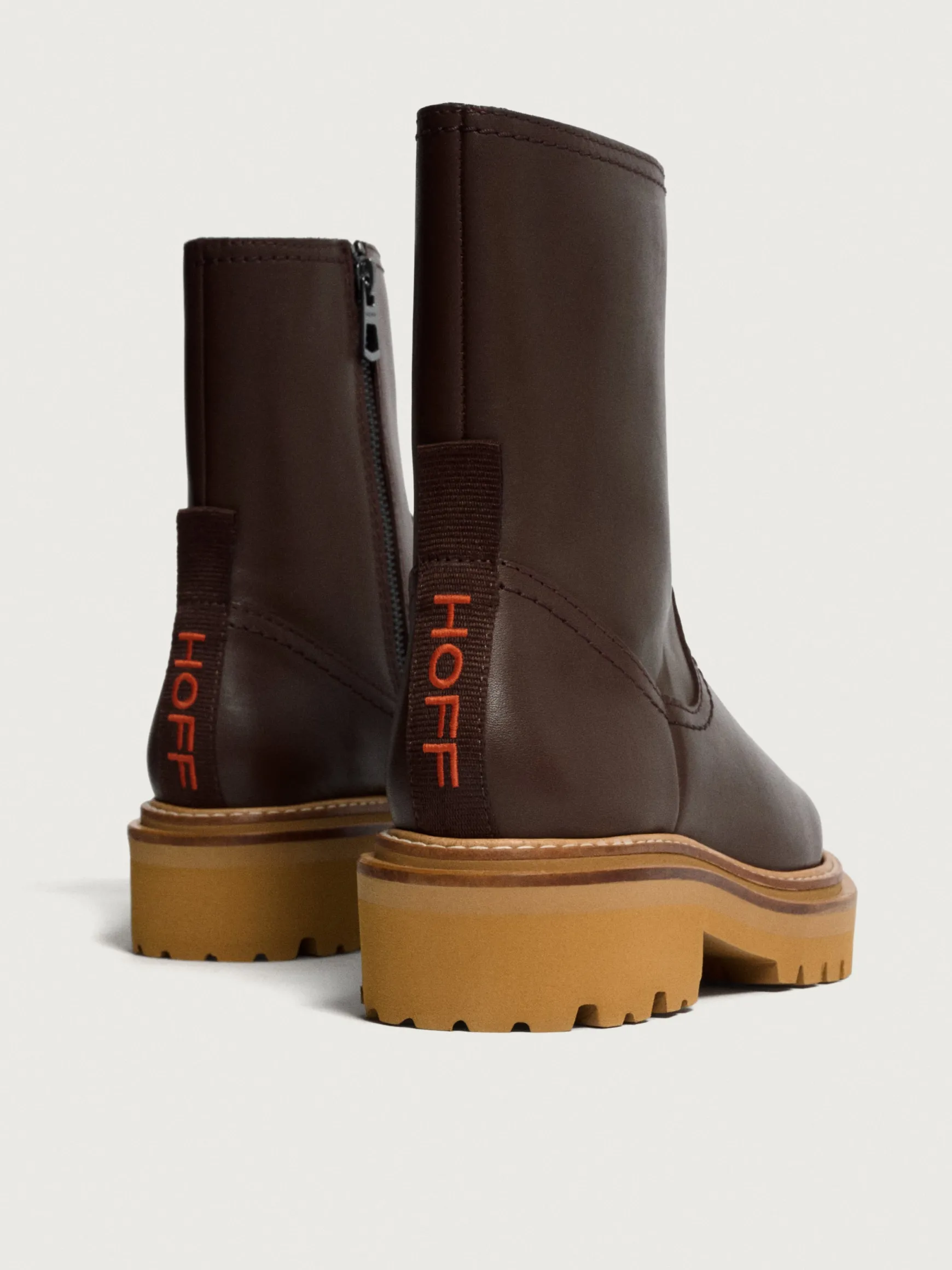 BOTA PIEL OFFICE MARRÓN