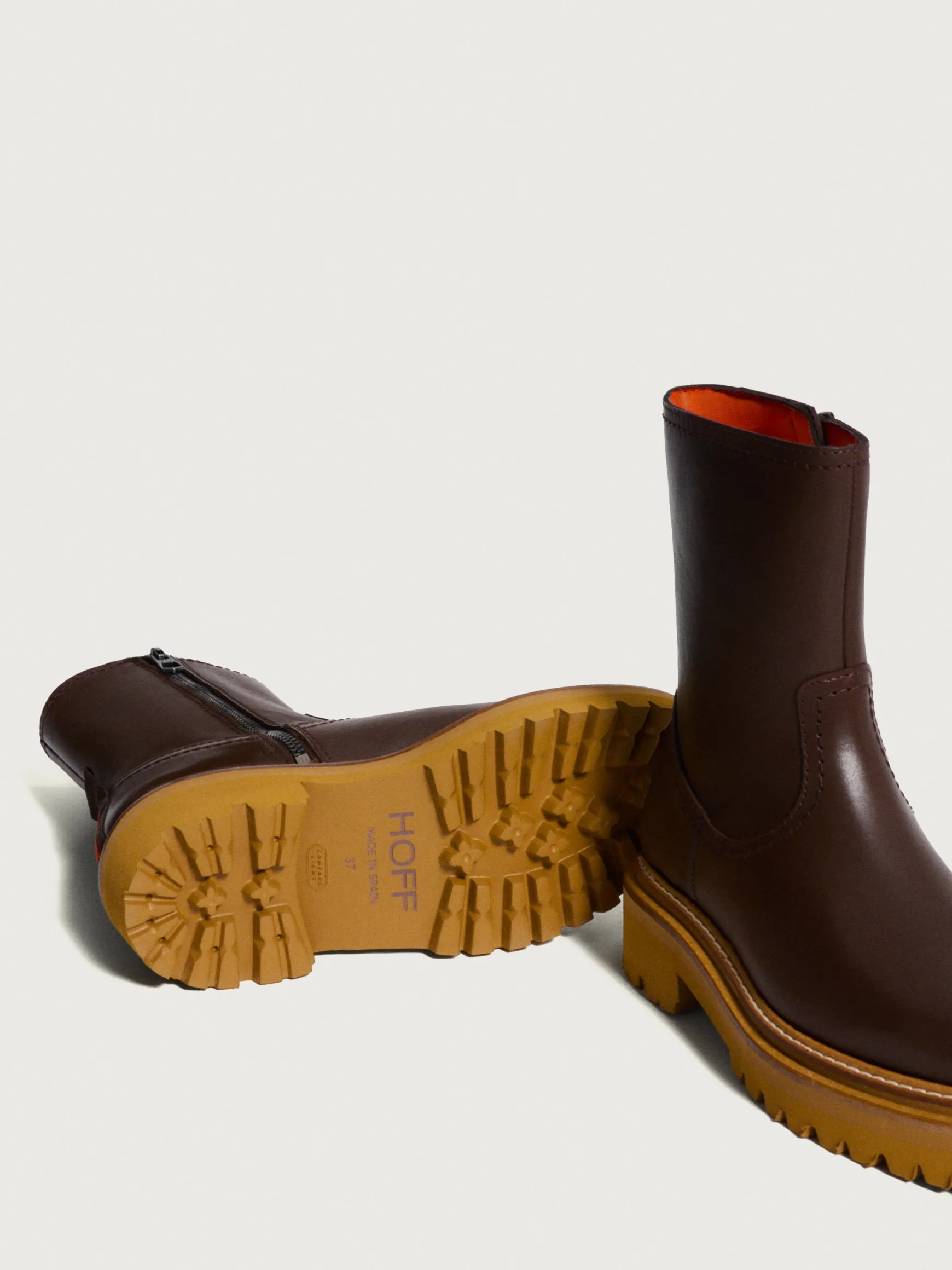 BOTA PIEL OFFICE MARRÓN