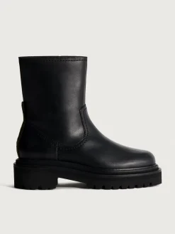 BOTA PIEL OFFICE NEGRO