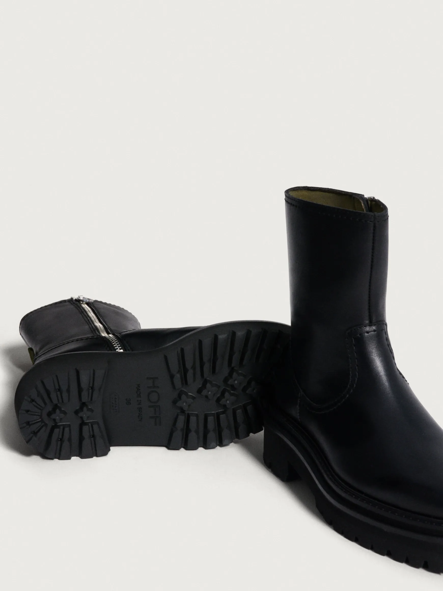 BOTA PIEL OFFICE NEGRO