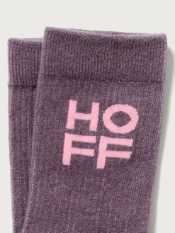 CALCETÍN CASHMERE MORADO
