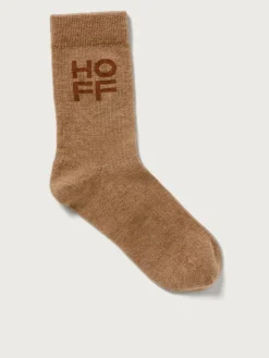 CALCETÍN CASHMERE TAUPE