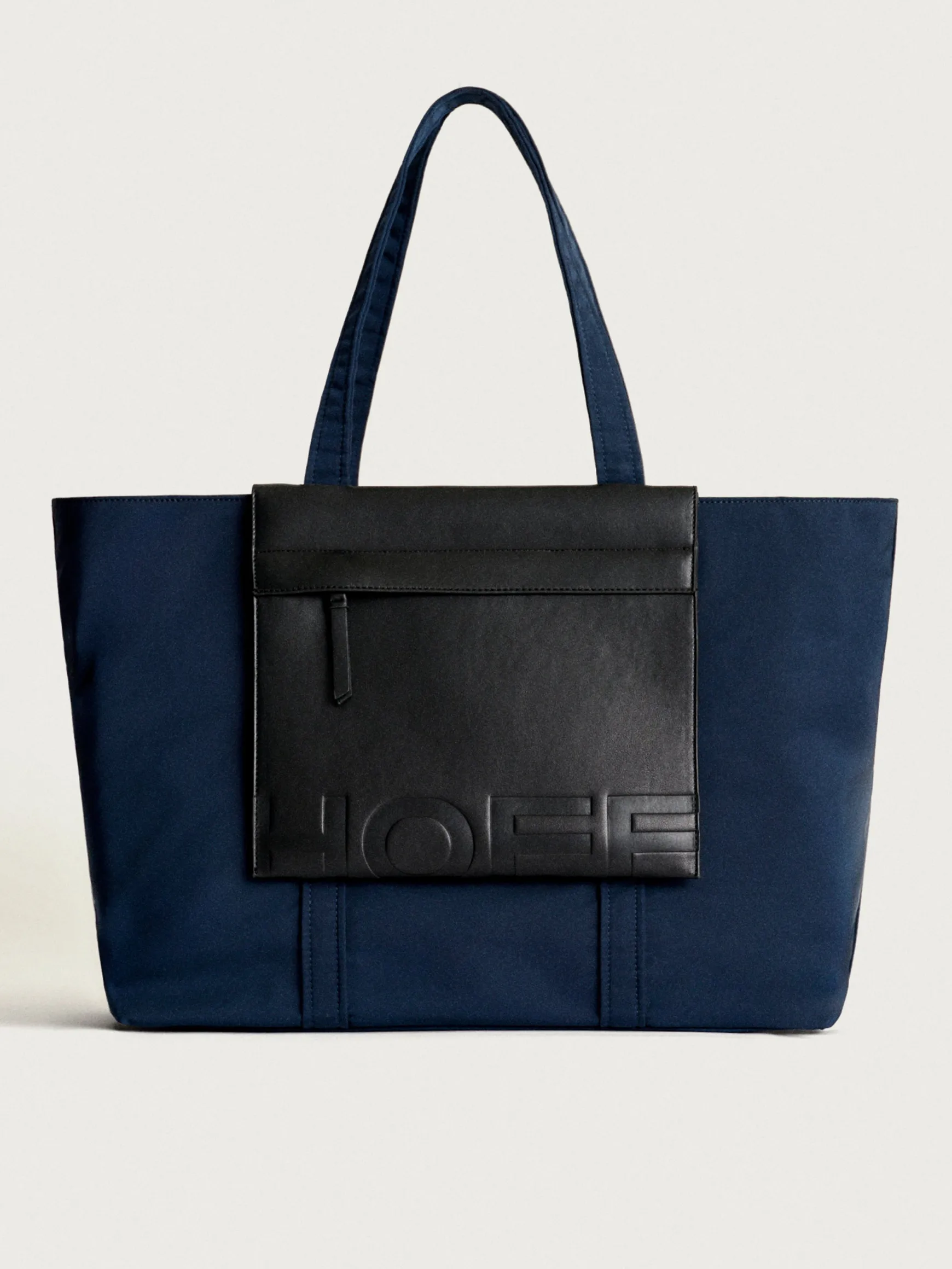SHOPPER NYLON DAILY AZUL MARINO